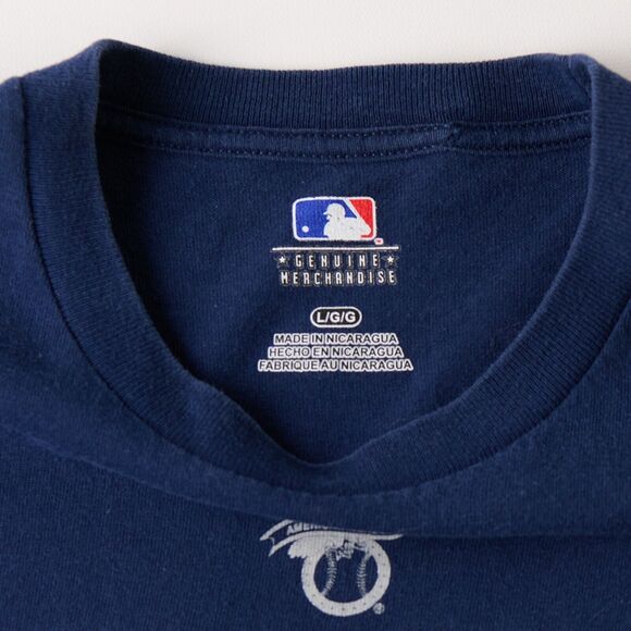 VF Imagewear New York Yankees T-Shirt Mens L Navy MLB Baseball Fan Graphic Retro - Picture 7 of 12